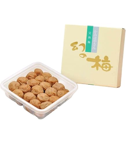 Amazon | 幻の梅 2kg（粒4L/約70粒）＜岡畑農園のはちみつ梅干/塩分5